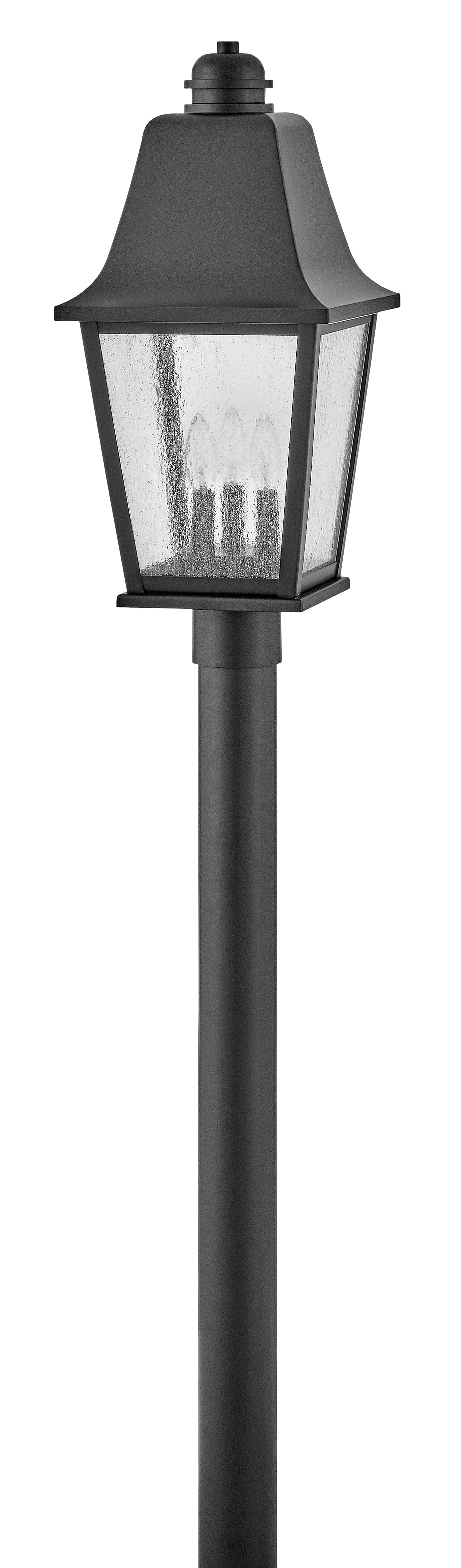 Kingston 3L Pole Lantern-  10011BK