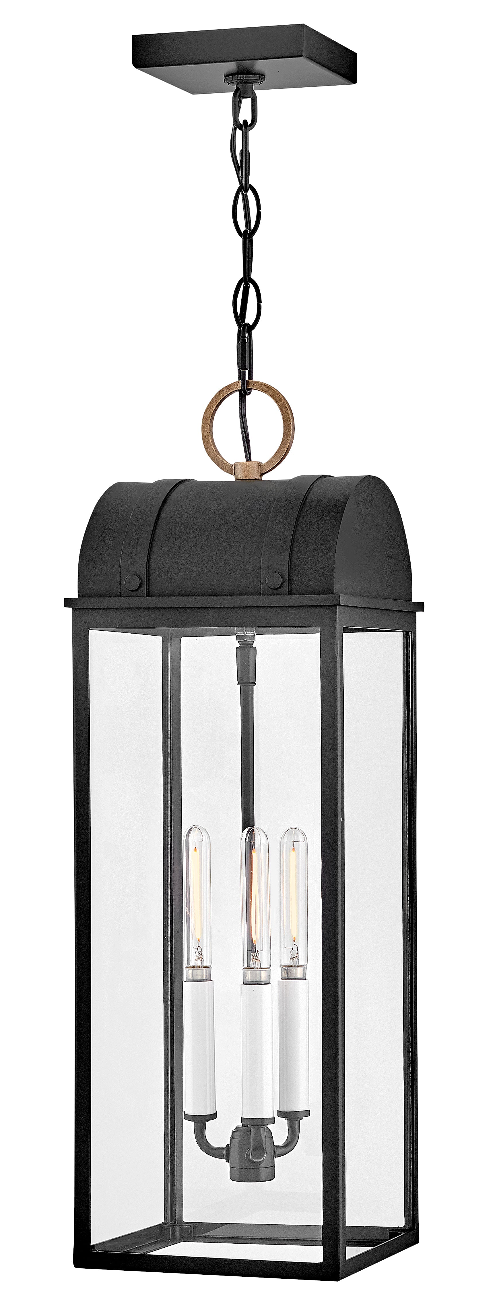 Campbell 3L hanging lantern - 10662BK-BU