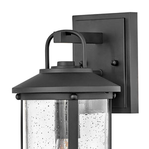 Lakehouse 1L outdoor wall lantern - 2680BK