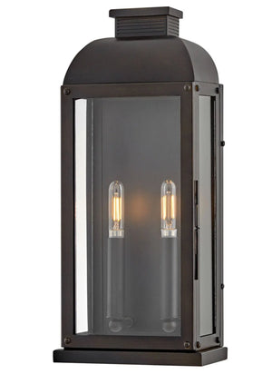 Tiverton 2L Wall Mount Lantern - 28834DX