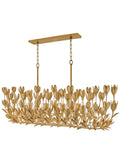 Flora 10L linear chandelier - 30015BNG