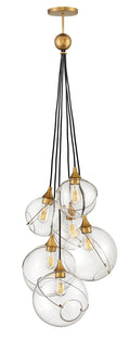 Skye 6L multi tier chandelier-30306HBR