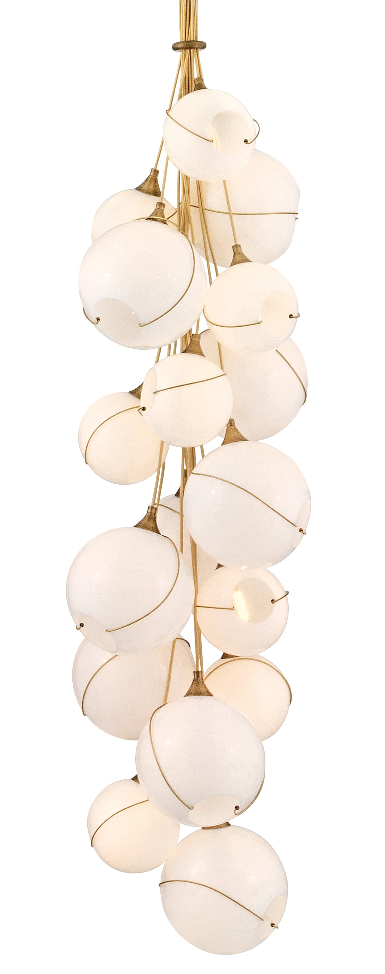 Skye 18L multi tier chandelier- 30309HBR-CO