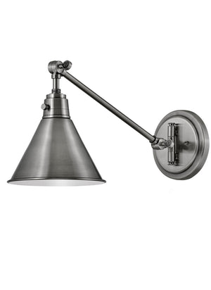 Arti 1L swing-arm wall sconce - 3690PL