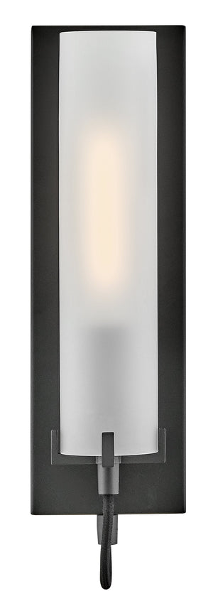 Ryden 1L wall sconce - 37850BK-WH