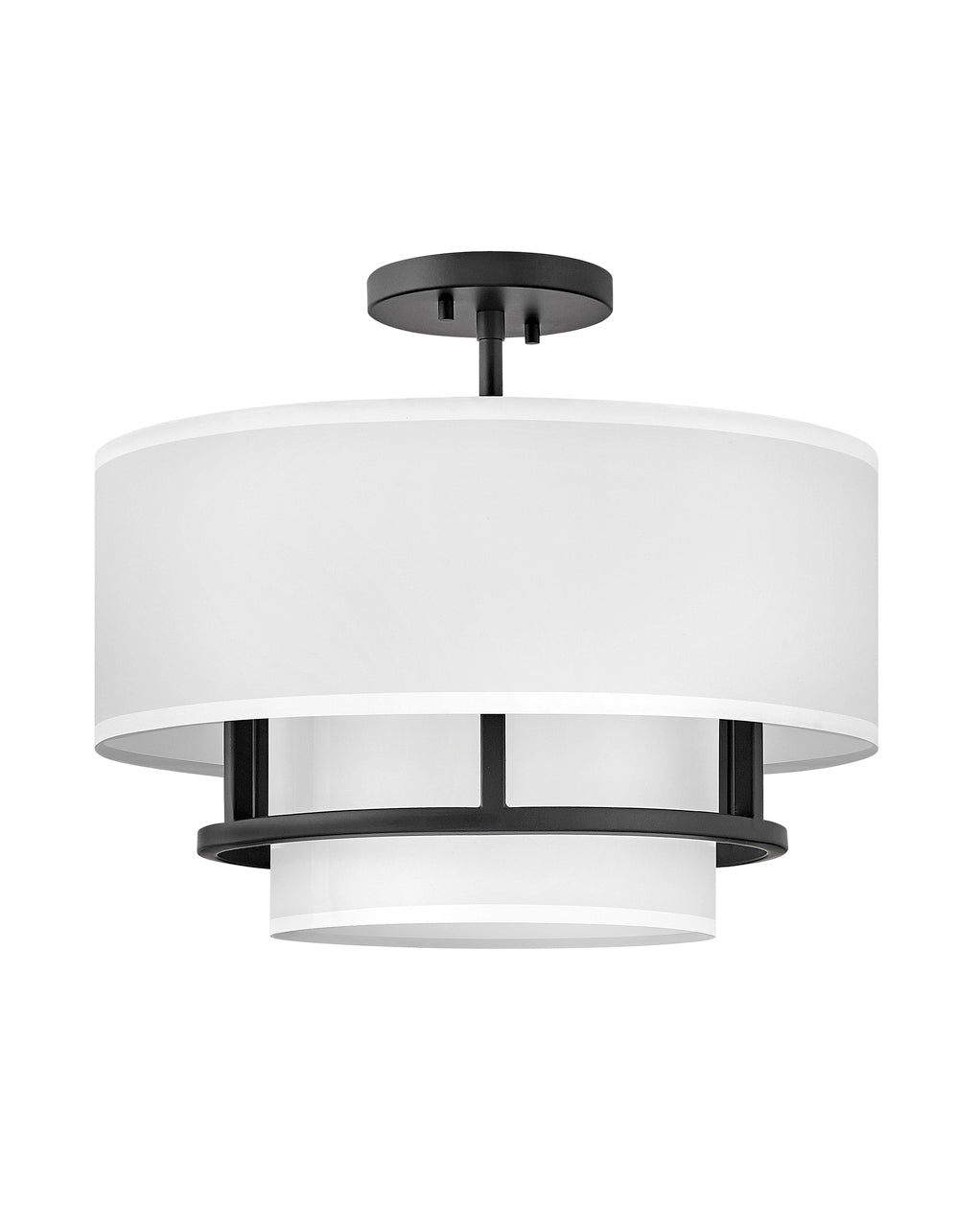 Graham 3L Flush Mount - 38893BK