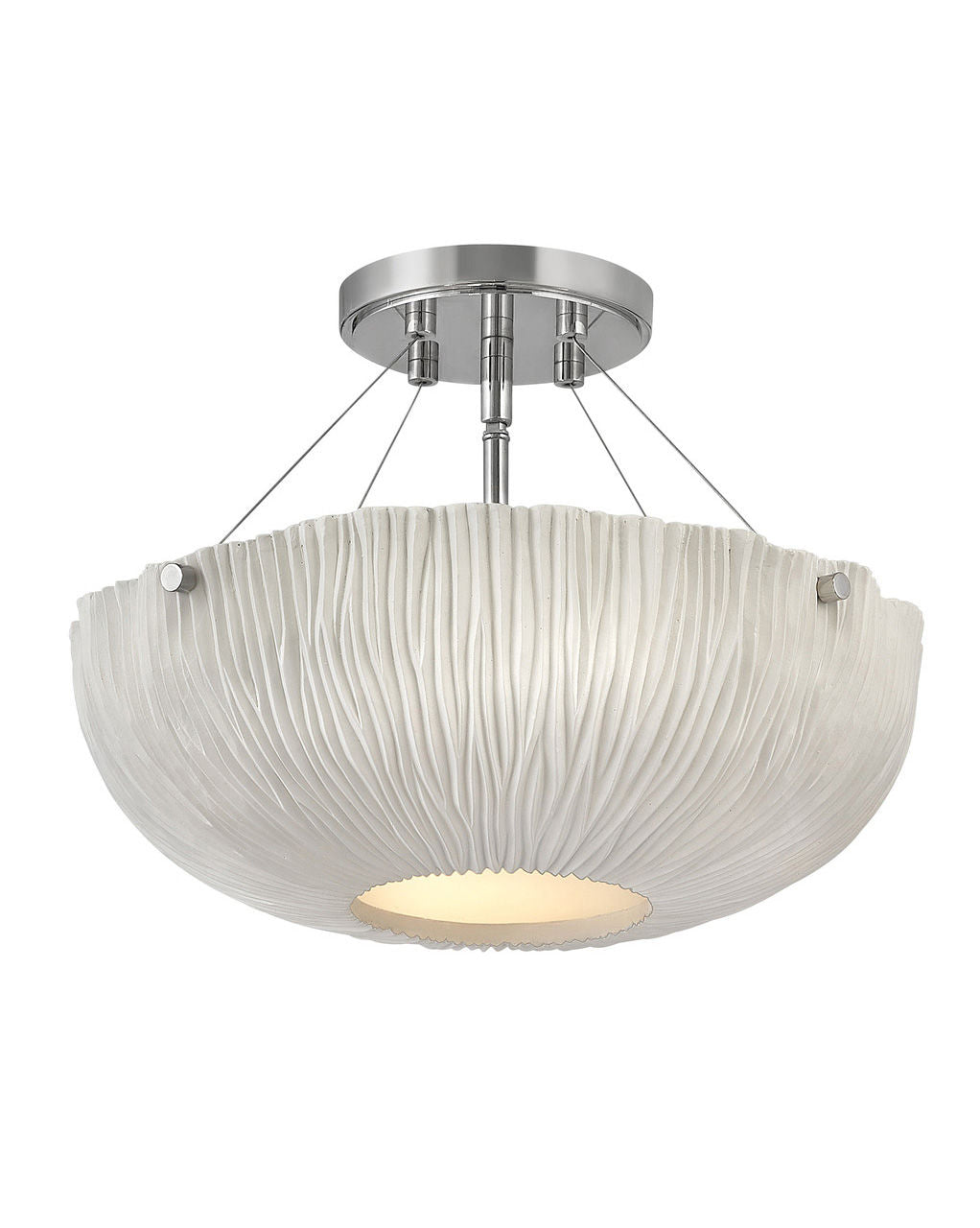 Coral 3L Semi-Flush Mount - 43203SHW