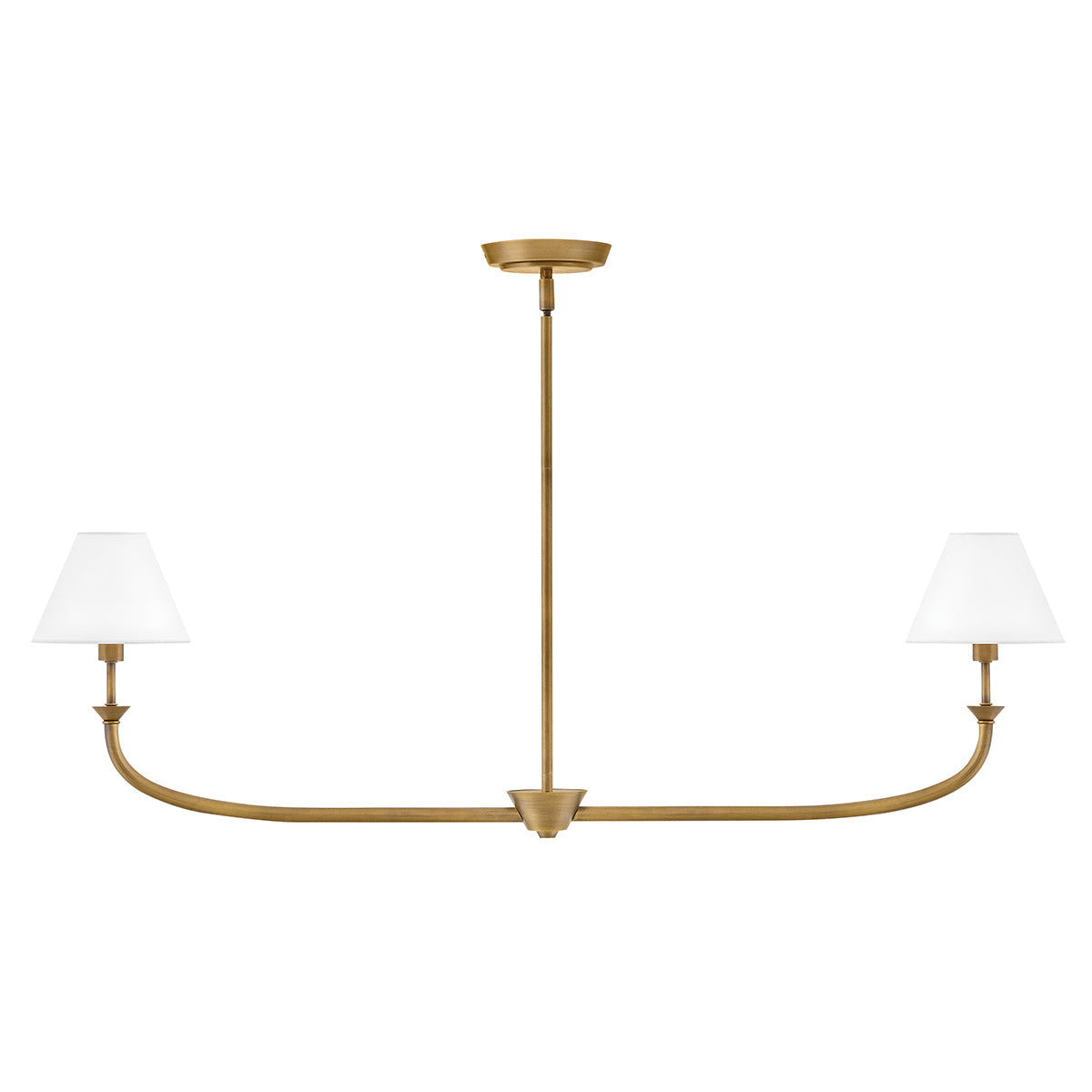 Greta 2L linear chandelier - 45164HB