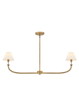 Greta 2L linear chandelier - 45164HB