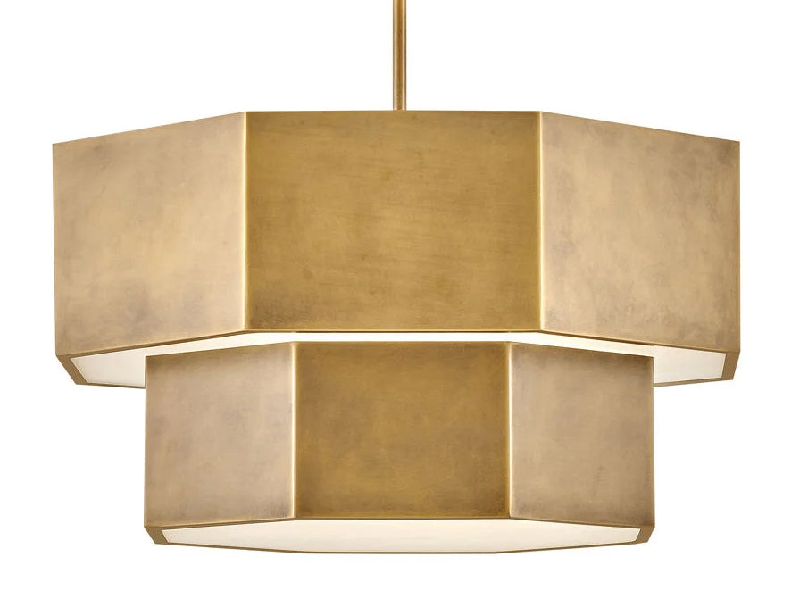 Facet 7L Medium Convertible Chandelier - 46994HB