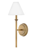 Greta 1L wall sconce - 52490HB-OP