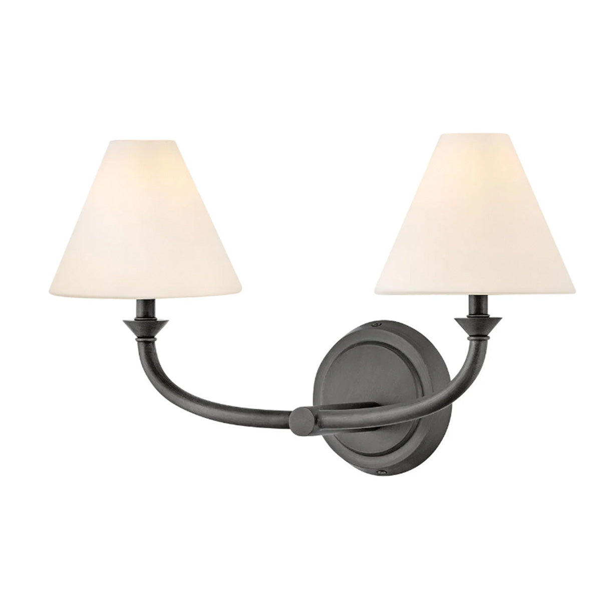 Greta 2L wall sconce - 52492BLB-OP