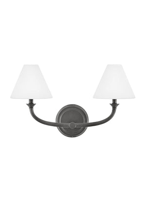 Greta 2L wall sconce - 52492BLB-OP