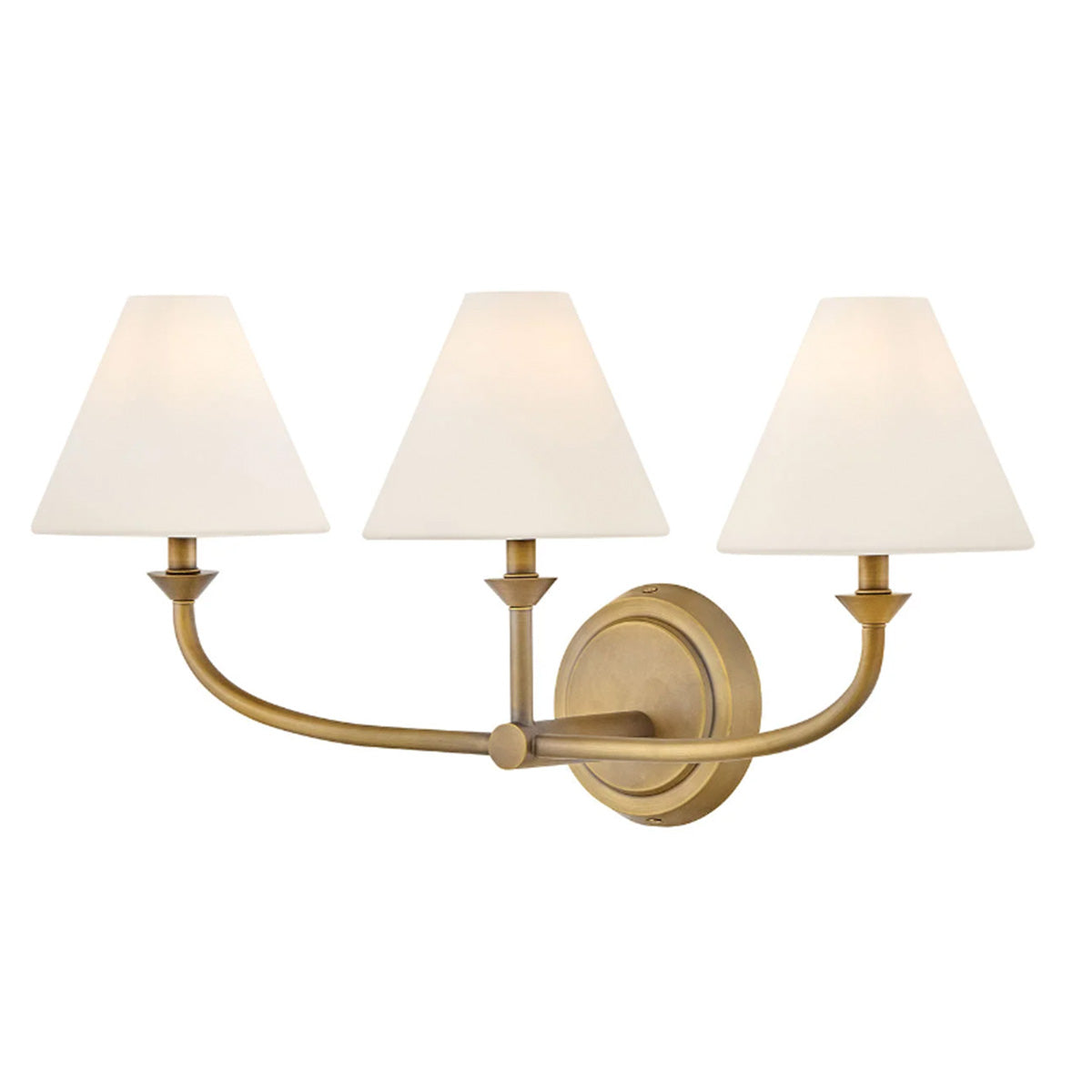 Greta 3L wall sconce - 52493HB-OP