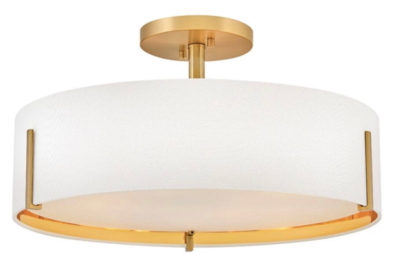 Halle 4L semi-flush mount - 47573LCB