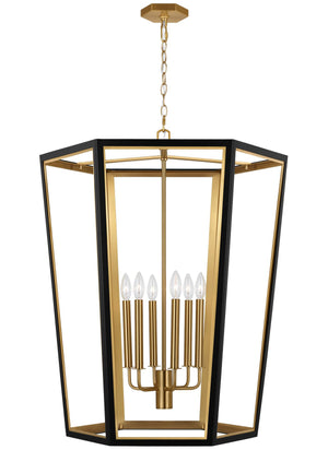 Curt 6L large pendant - AC1106MBKBBS