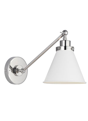 Wellfleet 1L wall sconce - CW1121MWTPN