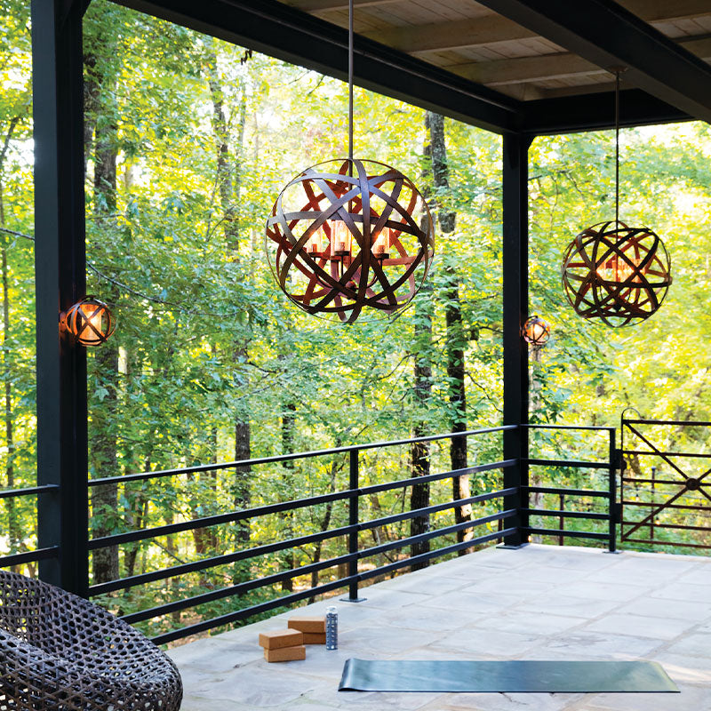 Carson 3L outdoor pendant - 29703VI