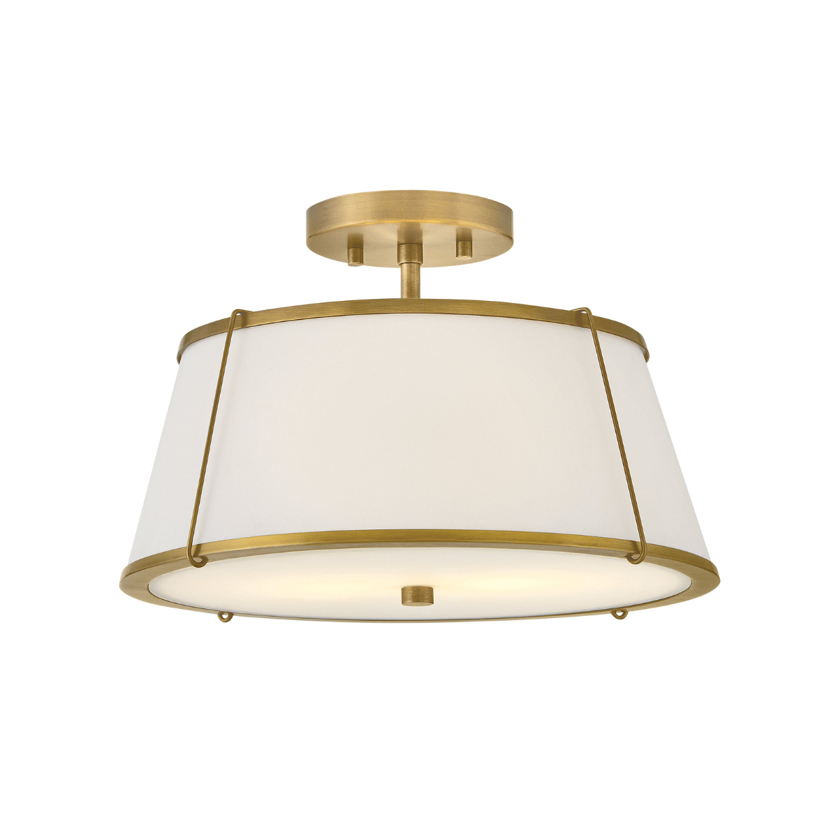 Clarke 2L semi flush mount-4893LDB-OW