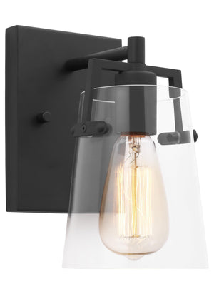 Crofton 1L wall sconce - DJV1031MBK