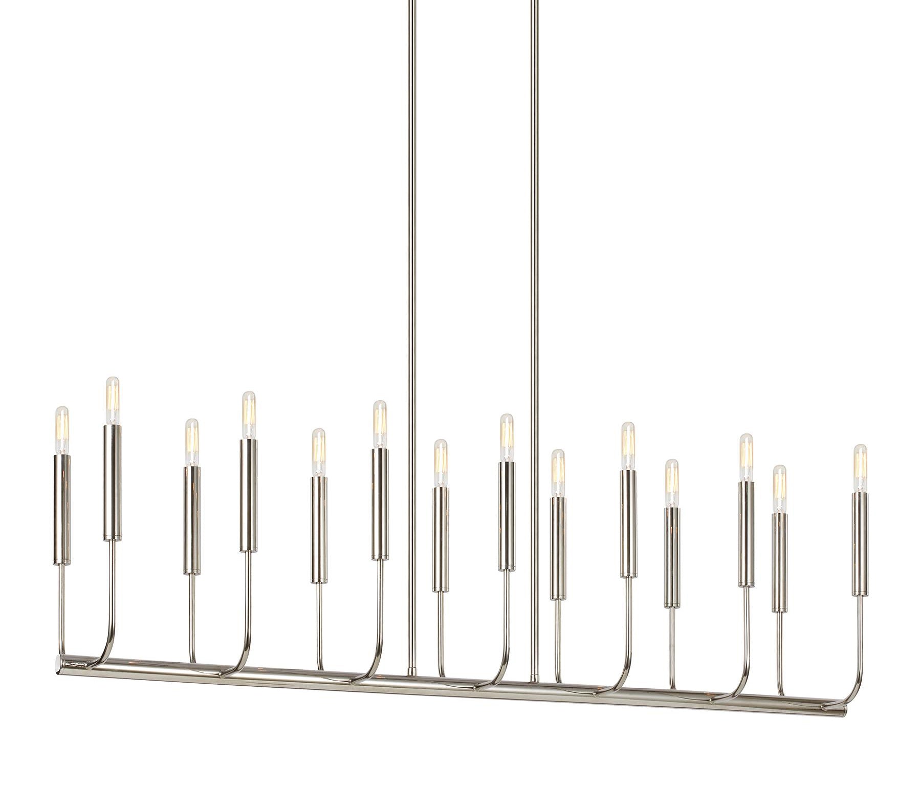 Brianna 14L linear chandelier - EC10614PN