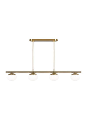 Lune 4L linear chandelier (med) - EC1264BBS