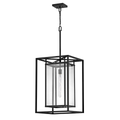 Max 1L Outdoor Hanging Lantern - 2592BK-LL