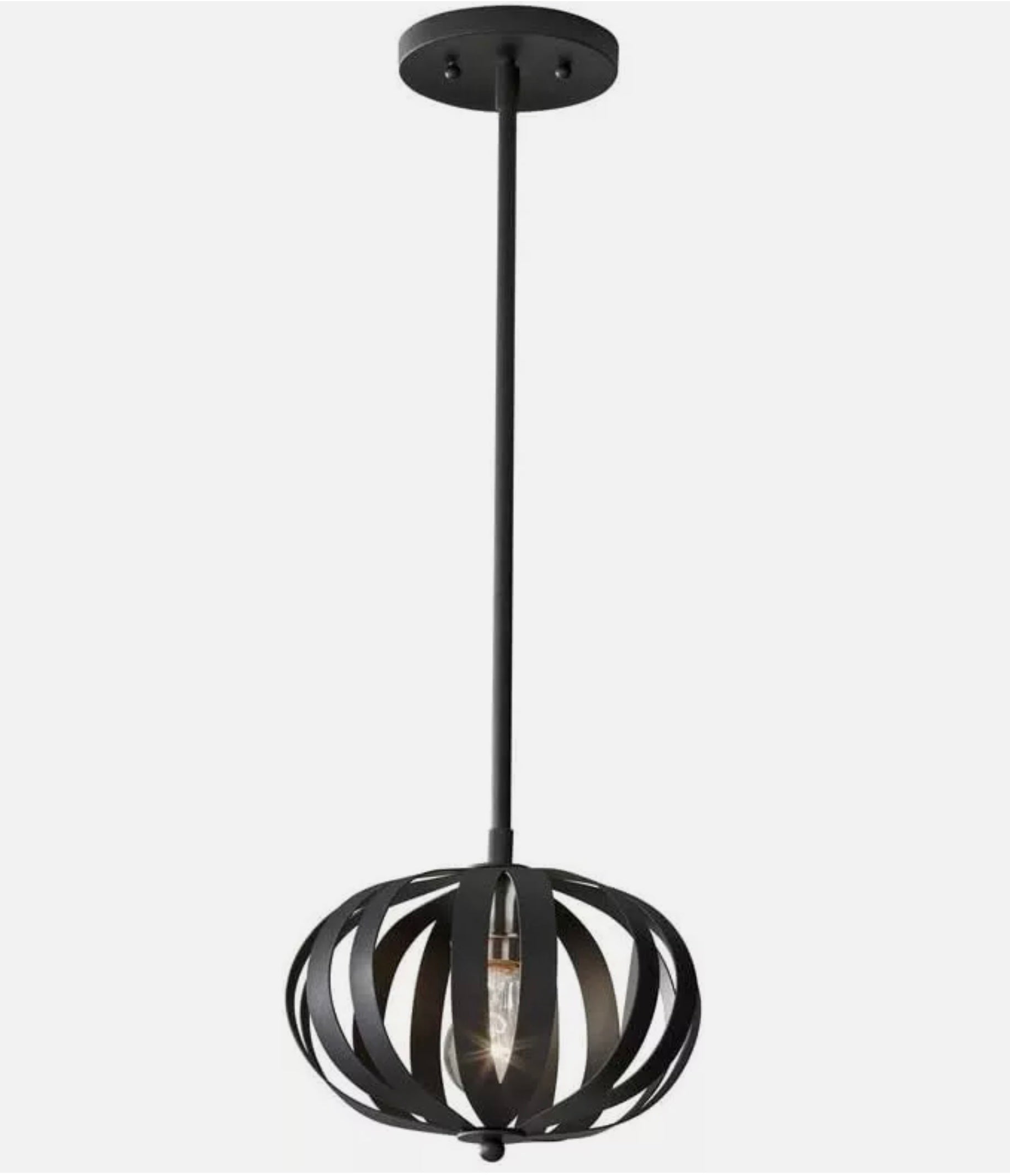 Feiss Woodstock 1L Pendant - P1257TXB