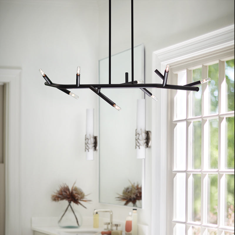 Twiggy 8L Chandelier - 37095BK*