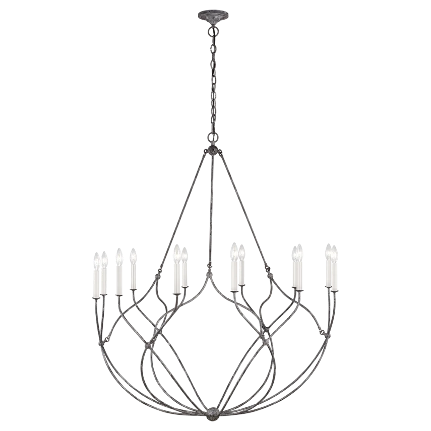 Richmond 12L Large Chandelier - CC11312WGV